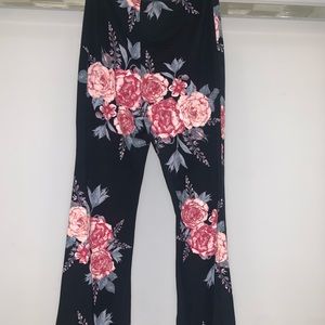 Floral Flare Leggings